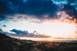 Abendstrand Ostseebad Dierhagen Oktober 2019