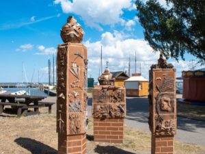 Ostseebad Dierhagen - Skulpuren Hafen