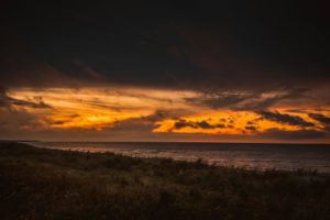 Dierhagen Strand Abend